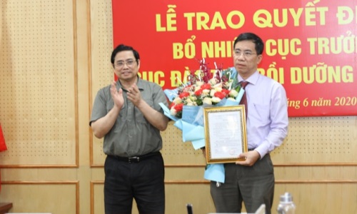 Đồng chí Vũ Thanh Sơn được bổ nhiệm làm Cục trưởng Cục Đào tạo, bồi dưỡng cán bộ - Ban Tổ chức Trung ương