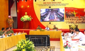 Hội thảo khoa học “75 năm CAND xây dựng, chiến đấu, trưởng thành và 15 năm Ngày hội toàn dân bảo vệ an ninh Tổ quốc”