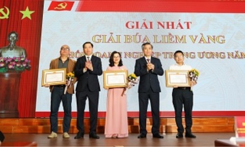 Tổng kết Giải Búa liềm vàng Khối Doanh nghiệp Trung ương năm 2021