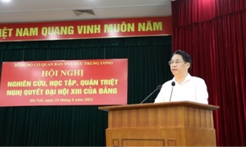 Nghiên cứu, học tập, quán triệt Nghị quyết Đại hội XIII của Đảng