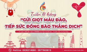 “Gửi giọt máu đào - Tiếp sức đồng bào thắng dịch”