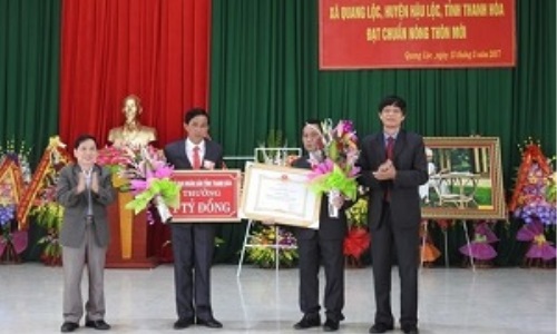 Đảng bộ huyện Hậu Lộc (Thanh Hóa) lãnh đạo xây dựng nông thôn mới