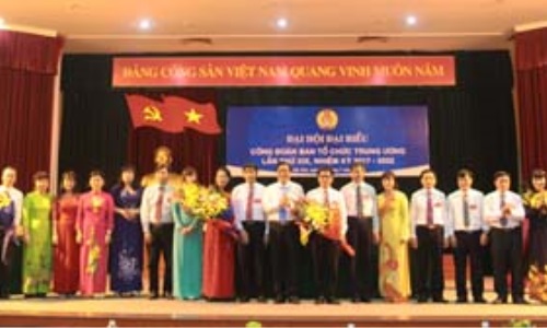 Đại hội đại biểu Công đoàn Ban Tổ chức Trung ương lần thứ XIX, nhiệm kỳ 2017-2022 thành công tốt đẹp