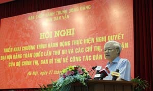 Hội nghị toàn quốc về công tác dân vận