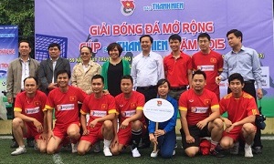 Khai mạc Giải bóng đá Cúp Báo Thanh Niên 2015