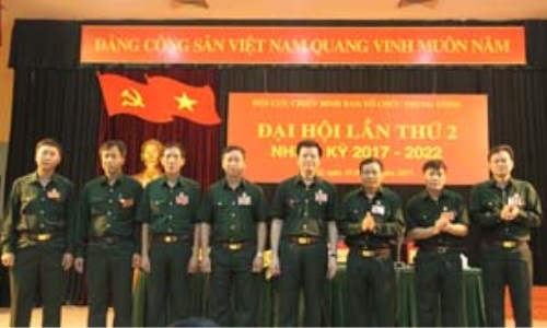 Đại hội Hội Cựu chiến binh Ban Tổ chức Trung ương lần thứ hai, nhiệm kỳ 2017-2022 thành công tốt đẹp