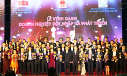 Vinh danh “Doanh nghiệp hội nhập và phát triển"