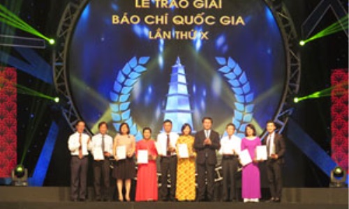 Trao Giải Báo chí quốc gia lần thứ X - năm 2015