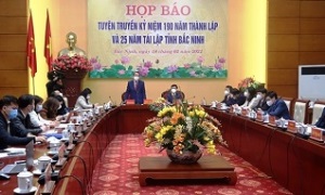Hướng tới kỷ niệm 190 năm thành lập và 25 năm tái lập tỉnh Bắc Ninh