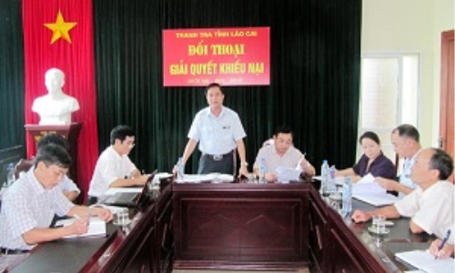 Tỉnh ủy Lào Cai chỉ đạo việc tiếp và giải quyết đơn thư, khiếu nại, tố cáo của công dân