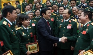Lấy tấm gương đạo đức Hồ Chí Minh để phấn đấu, rèn luyện, phát huy truyền thống “Bộ đội Cụ Hồ”