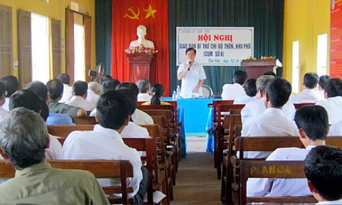 Bắc Giang hướng về cơ sở trong công tác tổ chức xây dựng đảng với cách làm mới