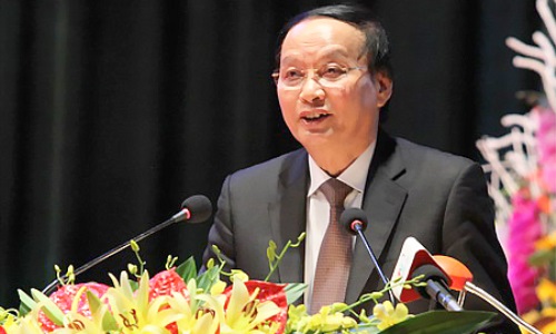 Đồng chí Tô Huy Rứa dự và chỉ đạo Đại hội đại biểu Đảng bộ tỉnh Thái Nguyên lần thứ XIX, nhiệm kỳ 2015-2020
