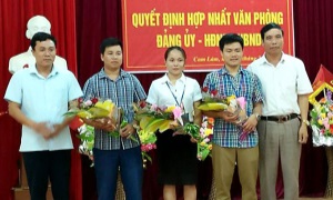 100% xã, thị trấn ở Con Cuông (Nghệ An) thực hiện mô hình “Một văn phòng cấp xã“