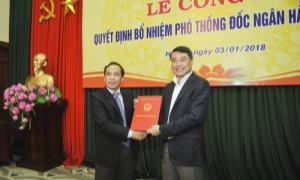 Đồng chí Đoàn Thái Sơn được bổ nhiệm giữ chức Phó Thống đốc Ngân hàng Nhà nước