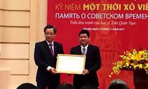 Triển lãm mỹ thuật “Kỷ niệm một thời Xô viết” tại Hà Nội