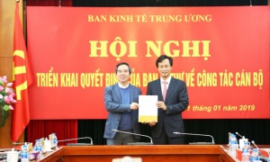 Đồng chí Nguyễn Hữu Nghĩa giữ chức Phó trưởng Ban Kinh tế Trung ương