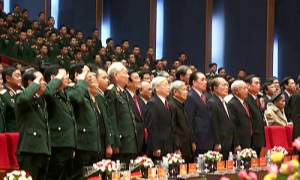 Đảng, Nhà nước và nhân dân ta tự hào về truyền thống vẻ vang của Quân đội nhân dân Việt Nam anh hùng