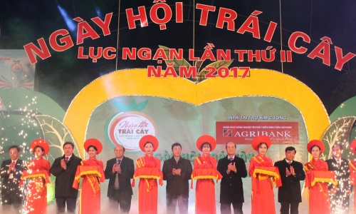 Khai mạc Ngày hội trái cây Lục Ngạn (Bắc Giang) lần thứ II: Tôn vinh thành quả lao động, kết nối giao thương