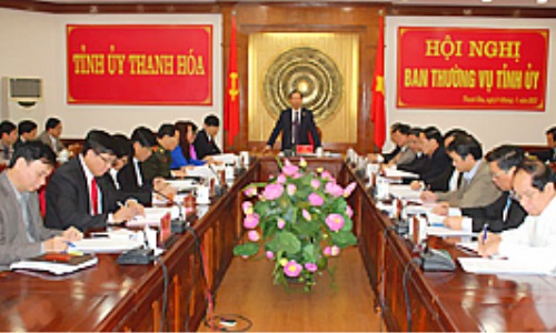 Rút kinh nghiệm tổ chức đại hội điểm các đảng bộ cơ sở ở thành phố Thanh Hóa
