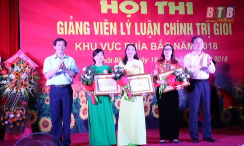 Hội thi giảng viên lý luận chính trị giỏi khu vực phía Bắc năm 2018