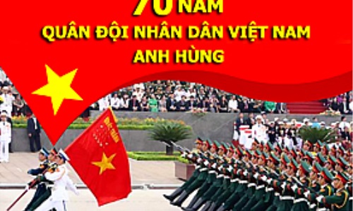 Phát huy truyền thống anh hùng, đẩy mạnh xây dựng Quân đội nhân dân cách mạng, chính quy, tinh nhuệ, từng bước hiện đại