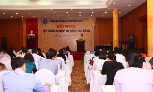 Đảng ủy cơ quan BHXH Việt Nam tổ chức Hội nghị tập huấn công tác đảng