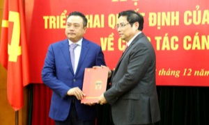Đồng chí Trần Sỹ Thanh làm Phó Trưởng Ban Kinh tế Trung ương