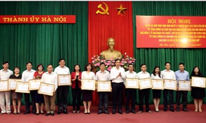 Thành ủy Hà Nội sơ kết thực hiện Nghị quyết 21-NQ/TW của Bộ Chính trị về tăng cường sự lãnh đạo của Đảng đối với công tác BHXH, BHYT