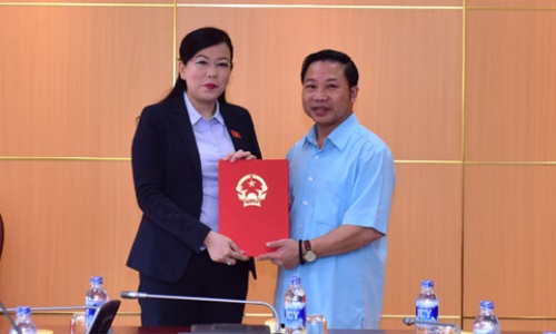 Đồng chí Lưu Bình Nhưỡng giữ chức Phó Trưởng Ban Dân nguyện