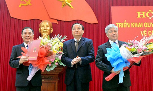 Trao các quyết định của Bộ Chính trị về công tác cán bộ của tỉnh Yên Bái và Tuyên Quang