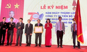 Công ty In Tiến Bộ phát huy truyền thống anh hùng