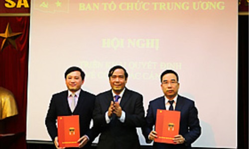 Ban Tổ chức Trung ương triển khai quyết định về công tác cán bộ