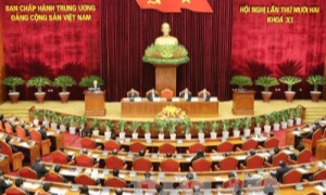 Ngày làm việc thứ hai Hội nghị Ban Chấp hành Trung ương Đảng