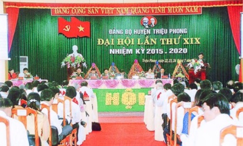 Nâng cao chất lượng sinh hoạt chi bộ ở Đảng bộ huyện Triệu Phong
