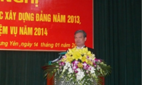 Ban Tổ chức Tỉnh ủy Hưng Yên triển khai nhiệm vụ năm 2014