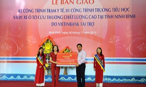 VietinBank đồng hành với tỉnh Ninh Bình trong công tác an sinh xã hội