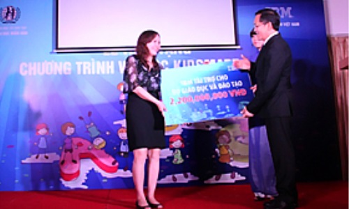 Hơn 70.000 trẻ em mầm non học tập và trải nghiệm theo mô hình IBM Kidsmart