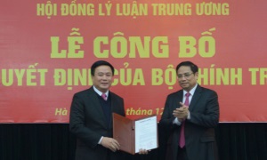 Bộ Chính trị phân công đồng chí Nguyễn Xuân Thắng phụ trách Hội đồng Lý luận Trung ương