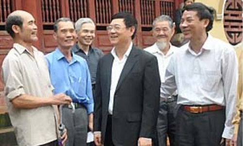 Lãnh đạo các cấp tỉnh Bắc Ninh hướng về cơ sở, đối thoại với nhân dân