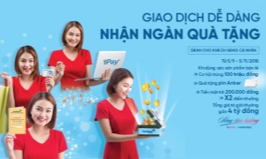 “Giao dịch dễ dàng - nhận ngàn Quà tặng” với VietinBank