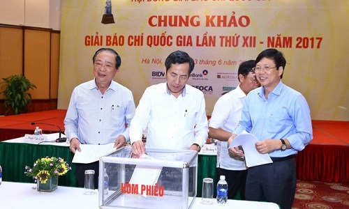 Giải Báo chí quốc gia lần thứ XII năm 2017 có 8 giải A