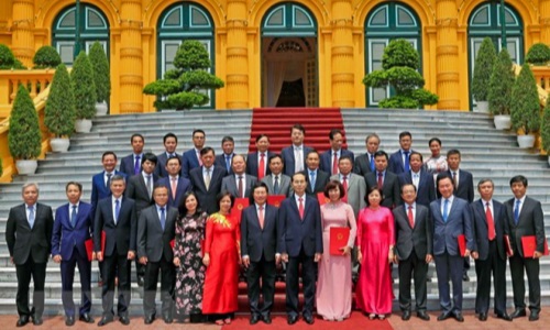 Trao quyết định của Chủ tịch nước bổ nhiệm Đại sứ nhiệm kỳ 2018 - 2021
