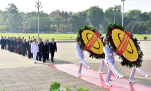 Lãnh đạo Đảng, Nhà nước vào Lăng viếng Chủ tịch Hồ Chí Minh