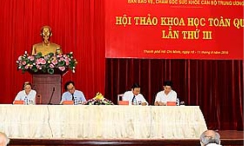 Hội thảo khoa học toàn quốc về công tác bảo vệ, chăm sóc sức khỏe cán bộ