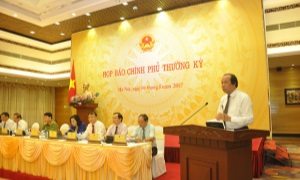 Họp báo Chính phủ thường kỳ tháng 4-2017