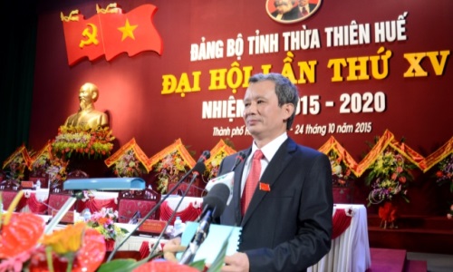 Đại hội đại biểu Đảng bộ tỉnh Thừa Thiên Huế lần thứ XV, nhiệm kỳ 2015-2020 thành công tốt đẹp