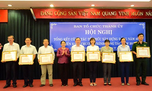 Thành phố Hồ Chí Minh nâng cao chất lượng công tác tổ chức xây dựng đảng