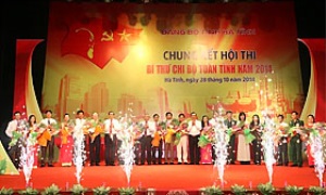 Hội thi bí thư chi bộ- đợt sinh hoạt chính trị của tổ chức đảng, đảng viên ở Hà Tĩnh