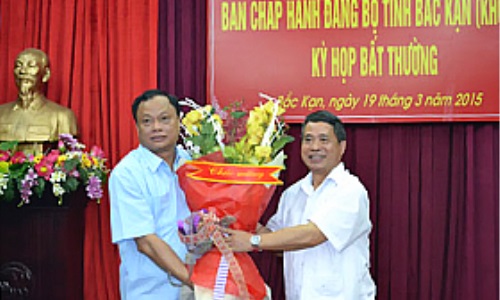 Đồng chí Nguyễn Văn Du được bầu giữ chức Bí thư Tỉnh ủy Bắc Kạn